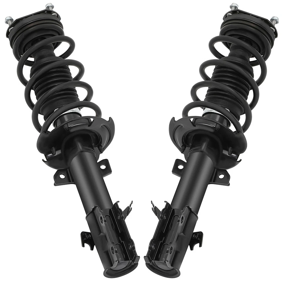 Front Complete Struts Shocks & Spring Assemblies For 2014-2015 Ford Fiesta - Imagem 1 de 4