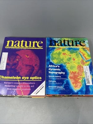 Lot of 21 Nature Magazines Weekly Journal of Science 1995 1996 1997 1998 - Image 1 of 4