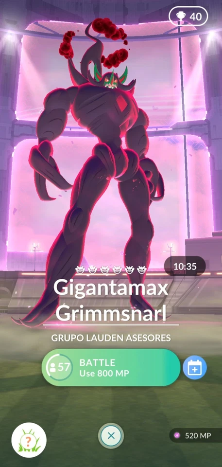 Gigantamax Grimmsnarl Raid! Pokémon Go Guaranteed Win-  - Image 1 of 1