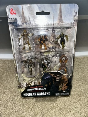 WizKids D&D Icons of The Realms Bugbear Warband Miniatures | Fantasy Tabletop - Image 1 of 4