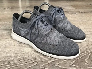 Cole Haan C27565 2.0 Zerogrand Stitchlite Oxford Shoes Mens 8.5 M Gray Ironstone - Picture 1 of 11