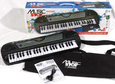 PRL) ELECTRONIC KEYBOARD ELECTRONIC KEYBOARD 49 KEYS MUSIC BONTEMPI 15 4909GK - Image 1 of 4