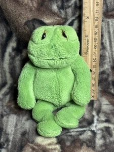 Peluche Dakin Lou Rankin Friends Pequeño 7" Happy Herbert Rana Verde Relleno - Imagen 1 de 6