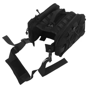 Large Dog Saddle Bag: Hiking Backpack Carrier With Spacious Side Pockets - - Picture 1 of 12