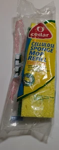 O-Cedar Yellow Cellulose Sponge Mop Refill Brand New Sealed - Picture 1 of 2