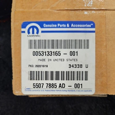 Nueva lámpara de señal de giro y estacionamiento genuina OEM Mopar 2007-2013 Jeep Wrangler Foto 1 de 4