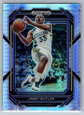 2023 Panini Prizm DRAFT PICKS SILVER HYPER #56 Jimmy Butler Marquette - Image 1 of 2