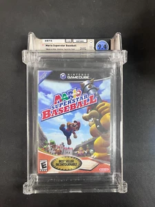 Mario Superstar Baseball Wata 9.4 A Nintendo Gamecube Brandneu Factory Sealed - Bild 1 von 6