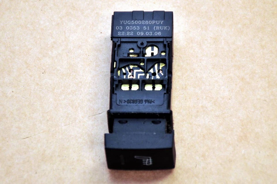 Interruptor de asiento con calefacción derecha Land Rover Freelander 1 2004-2006 YUG500280PUY Foto 1 de 1