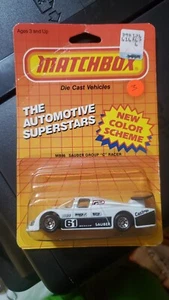 MATCHBOX # 66 WHITE SAUBER RACER MB66-E5 - Picture 1 of 2