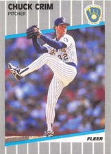 1989 Fleer MLB Baseball Trading Cards With Rookies Pick From List 1-220