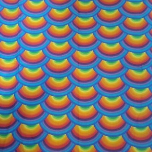 Escalas de tela arco iris Jelly Bean Junction 1/2 yarda edredón de sueños costura - Imagen 1 de 4