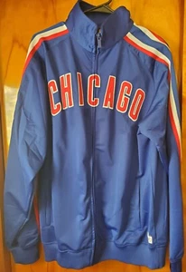 Chicago Cubs baseball zip up jacket, Men's Med Stitches - Picture 1 of 2