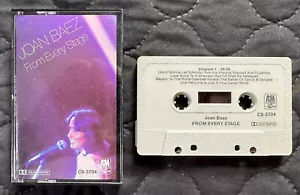 Joan Baez – From Every Stage – Tape Cassette Club Edition USA A&M Records - Foto 1 di 7