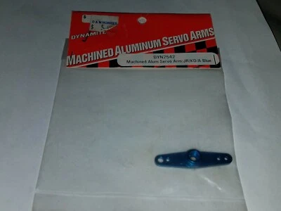 DYNAMITE MACHINED ALUMINUM SERVO ARM (blue) - Image 1 of 3