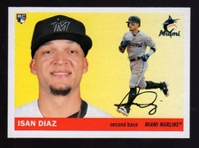 2020 Topps Archives Isan Diaz Rookie RC Miami Marlins