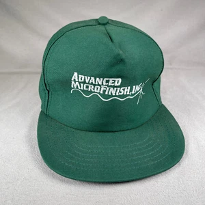 Vintage K-Products Mütze Herren Einheitsgröße grün Strapback Cap Made in USA MicroFinish - Bild 1 von 10