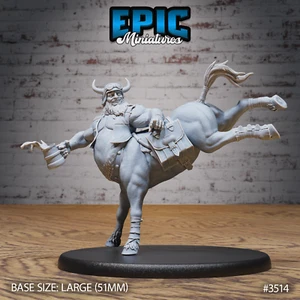Drunk Centaur B | Epic Miniatures | RPG D&D Pathfinder Wargaming - Foto 1 di 2