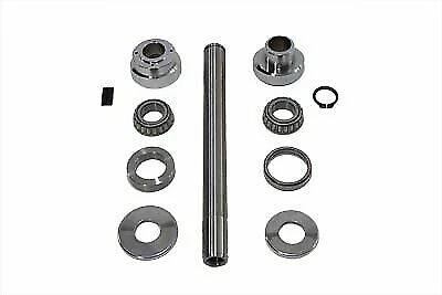 3� Raked Fork Neck Cup Kit Chrome for Harley Davidson by V-Twin - Image 1 of 1