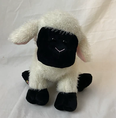 Webkinz Ganz Lamb Sheep Plush Black White Stuffed Animal No Code - Image 1 of 4