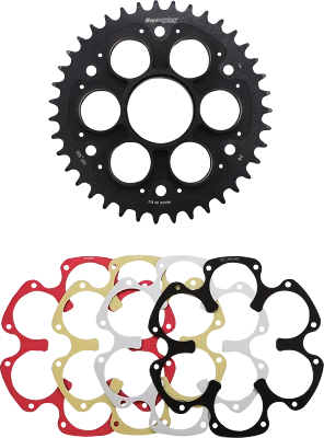 Piñón de transmisión trasera Supersprox Edge con inserto de color 39T Ducati Diavel 11-17 Foto 1 de 4