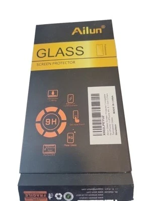 Ailun 4326558657 Protector Pantalla para iPhone 7 Plus, 8 Transparente (Paquete de 3) Caja Abierta Foto 1 de 2