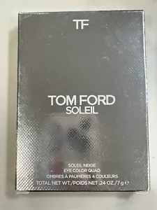 Tom Ford Soleil Neige Eye Color Quad 01 LUMIERE D'HIVER .24oz Eyeshadow Free Shi - Picture 1 of 8