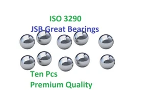(10) 1/4" Bearing balls G10 bicycle 1/4 inch premium precision AISI52100 - Picture 1 of 3