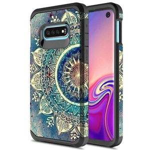 For Samsung Galaxy S10e Hybrid Graphic Fashion Cute Colorful Silicone Case - Picture 1 of 10