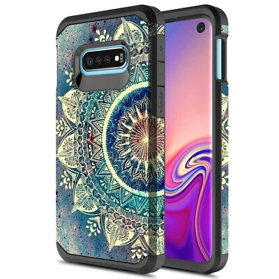 For Samsung Galaxy S10e Hybrid Graphic Fashion Cute Colorful Silicone Case - Image 1 of 4