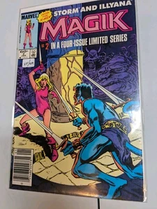 Magik #2 Newsstand Storm And Illyana (1984 Marvel Comics) (L) - Picture 1 of 1