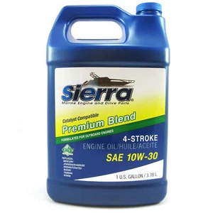 Aceite de motor marino Sierra 18-9420CAT-3 Catalyst 10W-30 1 galón - Imagen 1 de 1