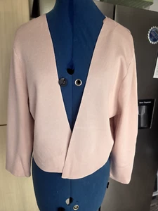 Phase Eight Pale Pink Open Front, JACKET UK 18 Mother of the Bride, Wedding - Picture 1 of 2