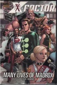 X-FACTOR MANY LIVES OF MADROX HC Hardcover $19.99srp Peter David SEALED NEW NM - Picture 1 of 2
