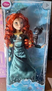 2016 Disney Store Classic Merida Doll with Bear Cub 12” Brave - NEW Free Ship - Picture 1 of 1