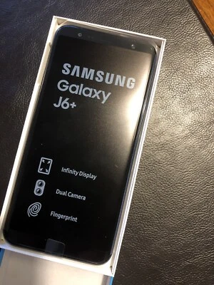 Samsung Galaxy J6+Plus SM-J610F 32GB Android Unlocked Smartphone Black open - Image 1 of 4