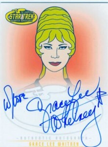 Star Trek TOS Art & Images Autograph Card A12 Grace Lee Whitney