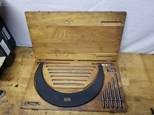 Tumico Interchangeable Anvil Micrometer Set, 6-12" Range, .001" - Picture 1 of 8