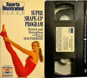 Super Shape Up Program Stretch Strengthen Elle MacPherson VHS 1989 VERY GOOD - Picture 1 of 4