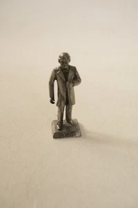 16th President Abraham Lincoln (B7C/JSF6) 1861 to 1865 Pewter Figurine 2.5" - Picture 1 of 8