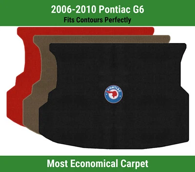 Alfombra de maletero Lloyd Velourtex para Pontiac G6 2006-2010 con logotipo Pontiac Chief Foto 1 de 4
