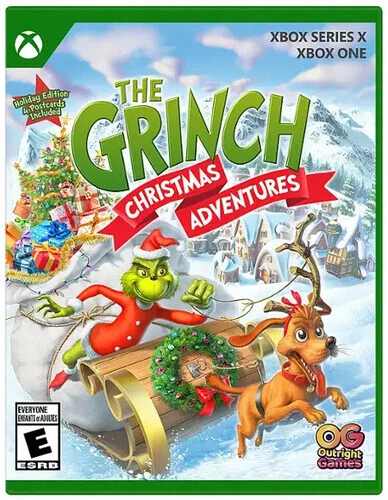 The Grinch Christmas Adventure (Re-Release With Gwp/Post Cards Included) - Microsoft Xbox Series X|S