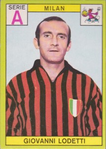 Giovanni Lodetti Figurina Calciatori Panini 1968 1969 Ottima