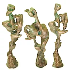 Art sculpture "Prophet" 29cm unique Prof.em Andreas Loeschner-Gornau 704 - Picture 1 of 23