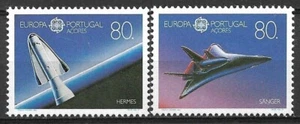 Azores 1991 Yvert 405/06 Europa CEPT astrofilatelia montada sin montar o nunca montada en muy buen estado - Imagen 1 de 1