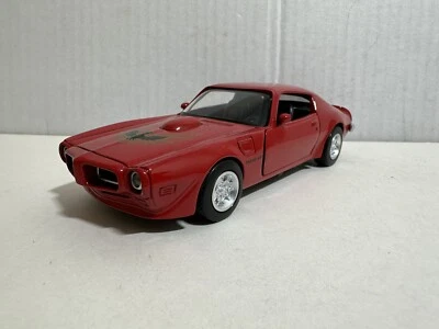 NEWRAY 1973 PONTIAC FIREBIRD TRANS AM RED 1:32 DIECAST 6" PULL BACK NEW NO BOX - Image 1 of 4