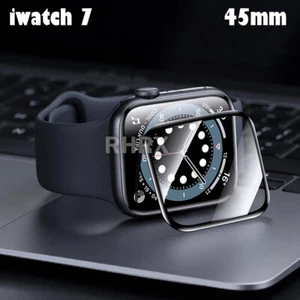 For Apple Watch Ultra 11 10 9 8 7 49/41/45 Full Tempered Glass Screen Protector - Picture 1 of 10