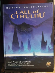 Libro de rol de terror 5,6 reglas básicas tapa dura Call of cthulhu CoC - Imagen 1 de 7