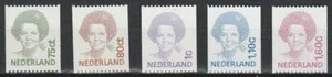 Nederland Postfris 1991 MNH 1488A-1497A - Koningin Beatrix inversie read!!!! - Bild 1 von 1