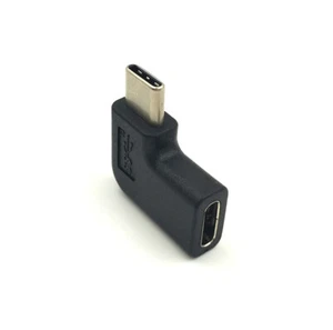 USB TYPE C 3.1 Male to Female Extension Header Adapter 90 Degree Right Angle - Picture 1 of 6